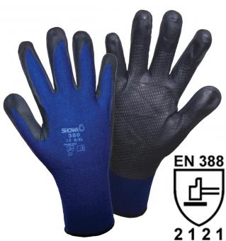 1163 SHOWA 380 NBR Foam Grip Strickhandschuh (1 Paar) 